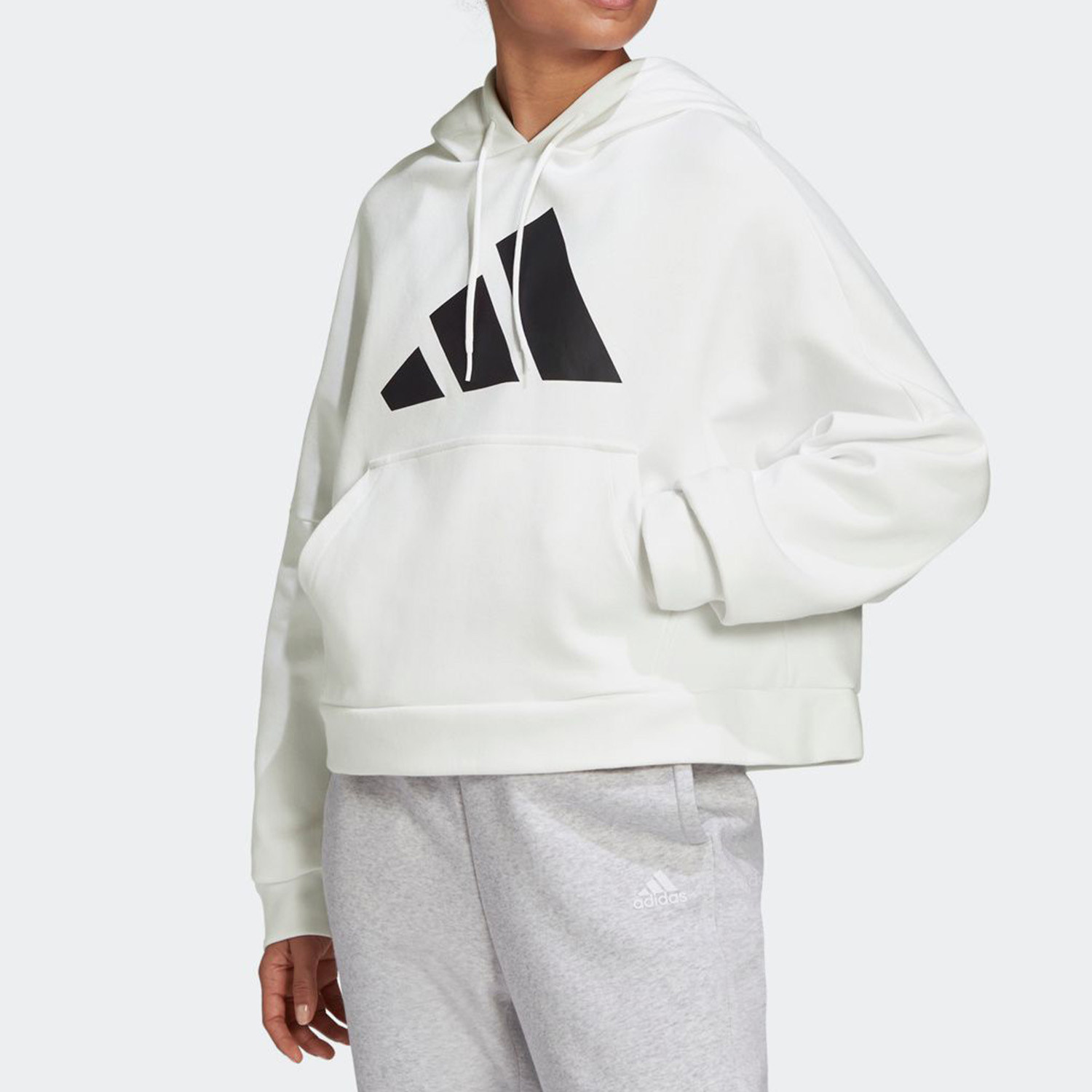Adidas/阿迪达斯正品W UR Hoodie女子运动型格套头衫卫衣 GC9168