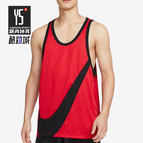 Nike/耐克正品男子休闲透气舒适篮球宽松运动无袖背心 DH7133-657
