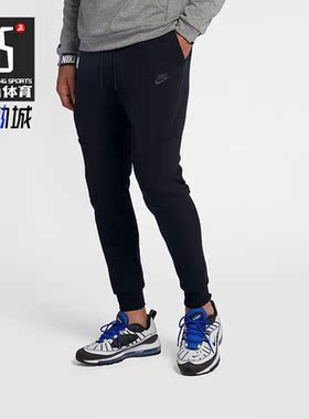 Nike/耐克正品夏季新款男子小脚收口工装休闲运动长裤 805163-010