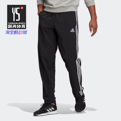 男子宽松运动长裤阿迪