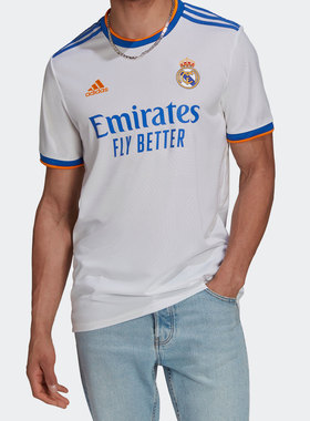 Adidas/阿迪达斯正品21-22皇马主场球迷版男子足球服球衣GQ1359