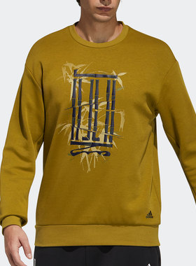 Adidas/阿迪达斯正品 秋季WJ LOGO SWT男子运动卫衣H39315