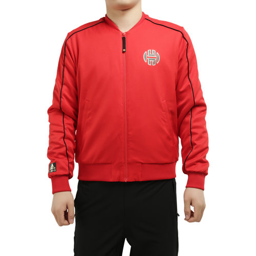 男子红色篮球运动外套