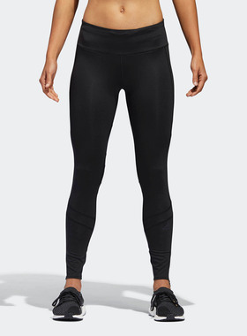 Adidas/阿迪达斯正品 新款 女子跑步运动训练紧身长裤 CG1102