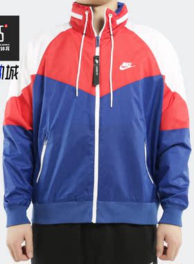 Nike/耐克正品 AS M NSW HE WR JKT HD + 男子连帽夹克外套AR2210