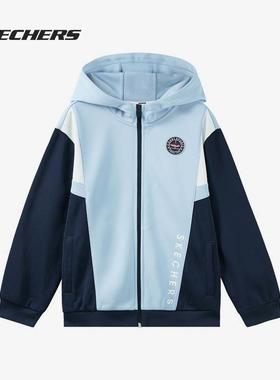 Skechers/斯凯奇儿童正品夹克外套大衣清仓特价P322B038-00EX