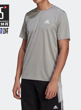 Adidas/阿迪达斯正品M PL T男子休闲运动夏季短袖T恤POLO衫GM2121