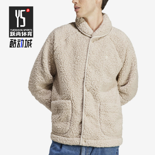 阿迪达斯正品男子加绒外套