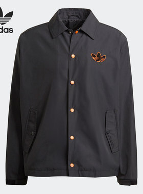 Adidas/阿迪达斯正品三叶草新款男子运动休闲衬衫外套 H07087