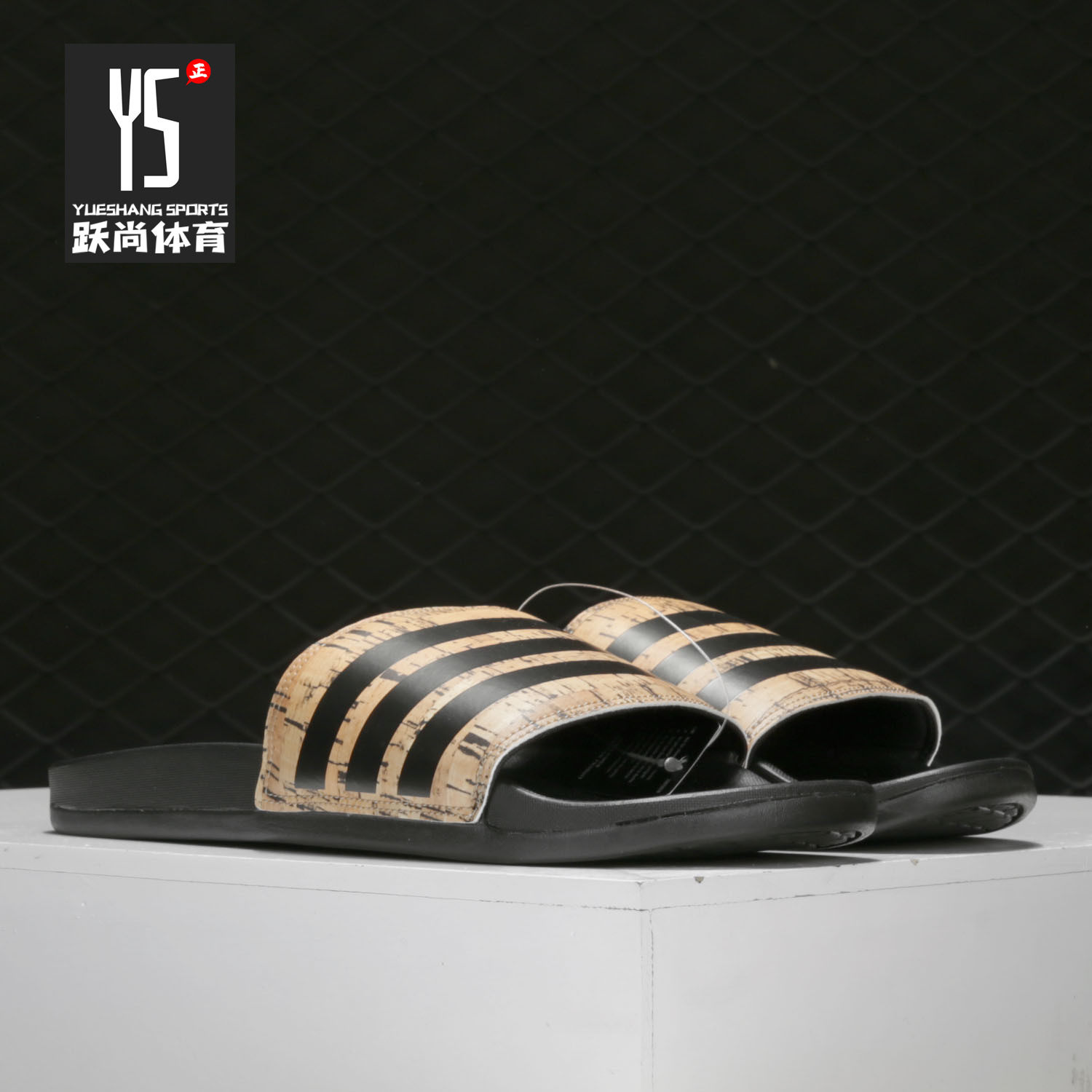 Adidas/阿迪达斯正品 夏季新款透气沙滩运动男拖鞋 CG3413