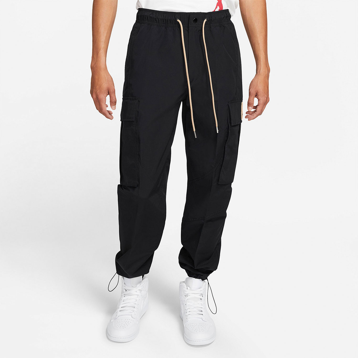 Nike/耐克正品 新款运动裤休闲裤男子收脚系带长裤 DC7451-010