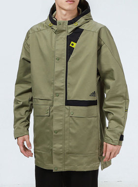 Adidas/阿迪达斯正品 秋季新款男子休闲轻便运动外套 H40229
