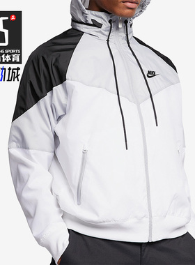 Nike/耐克正品AS M NSW HE WR JKT HD男子防风夹克AR2210-100