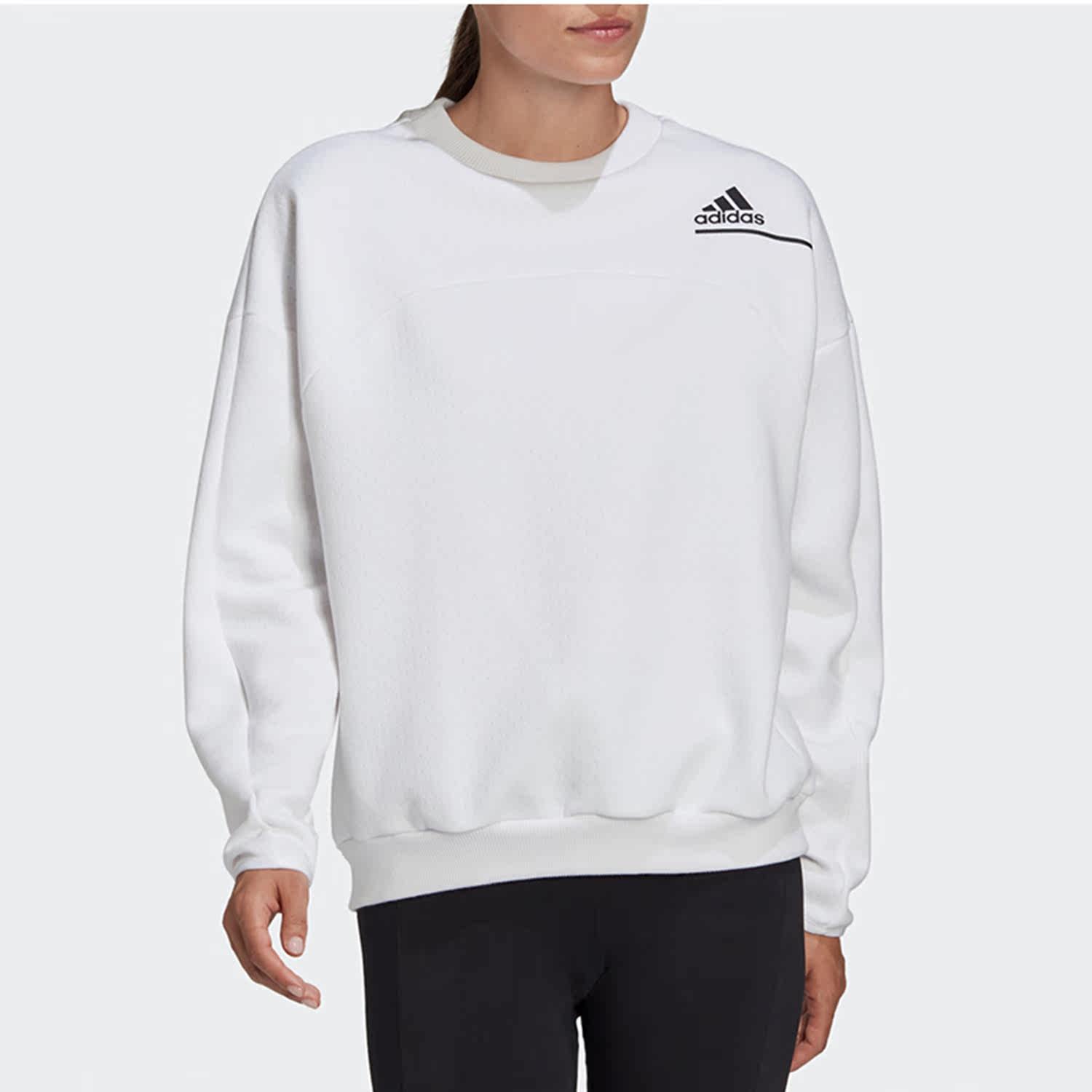 Adidas/阿迪达斯正品 W ZNE Crew女子秋季运动型格卫衣 GM3288