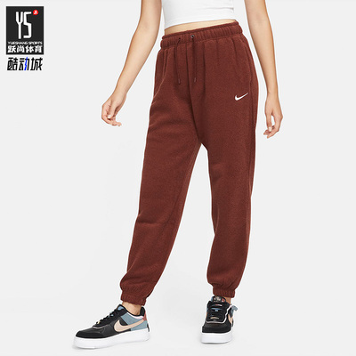 耐克女子保暖加厚加绒运动长裤
