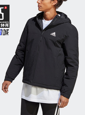 Adidas/阿迪达斯正品春季新款男子休闲运动连帽外套HT8715