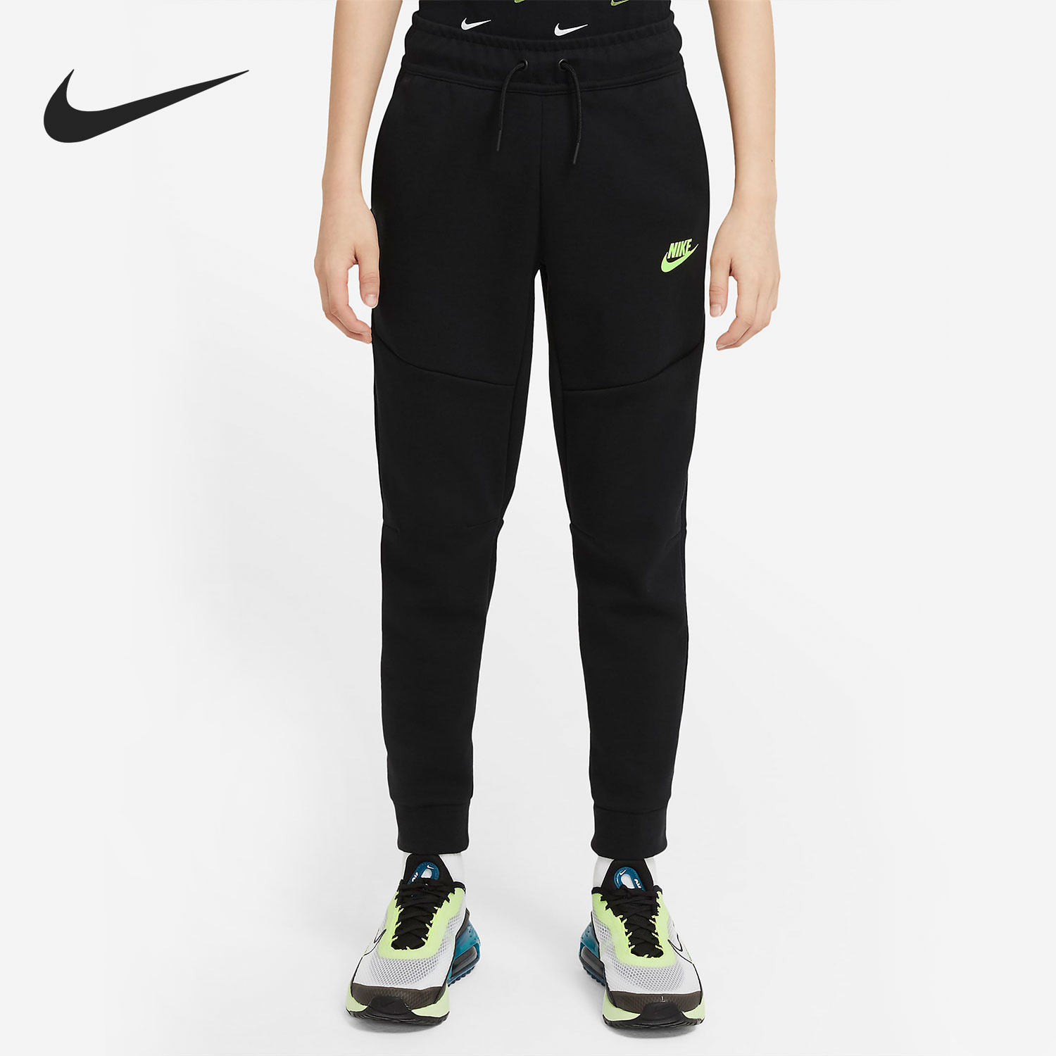 耐克大童运动休闲针织长裤