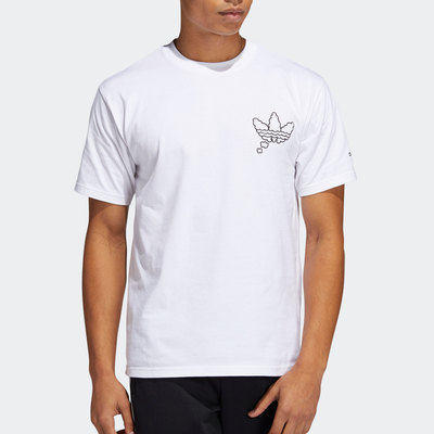 阿迪达斯男子短袖休闲运动t恤