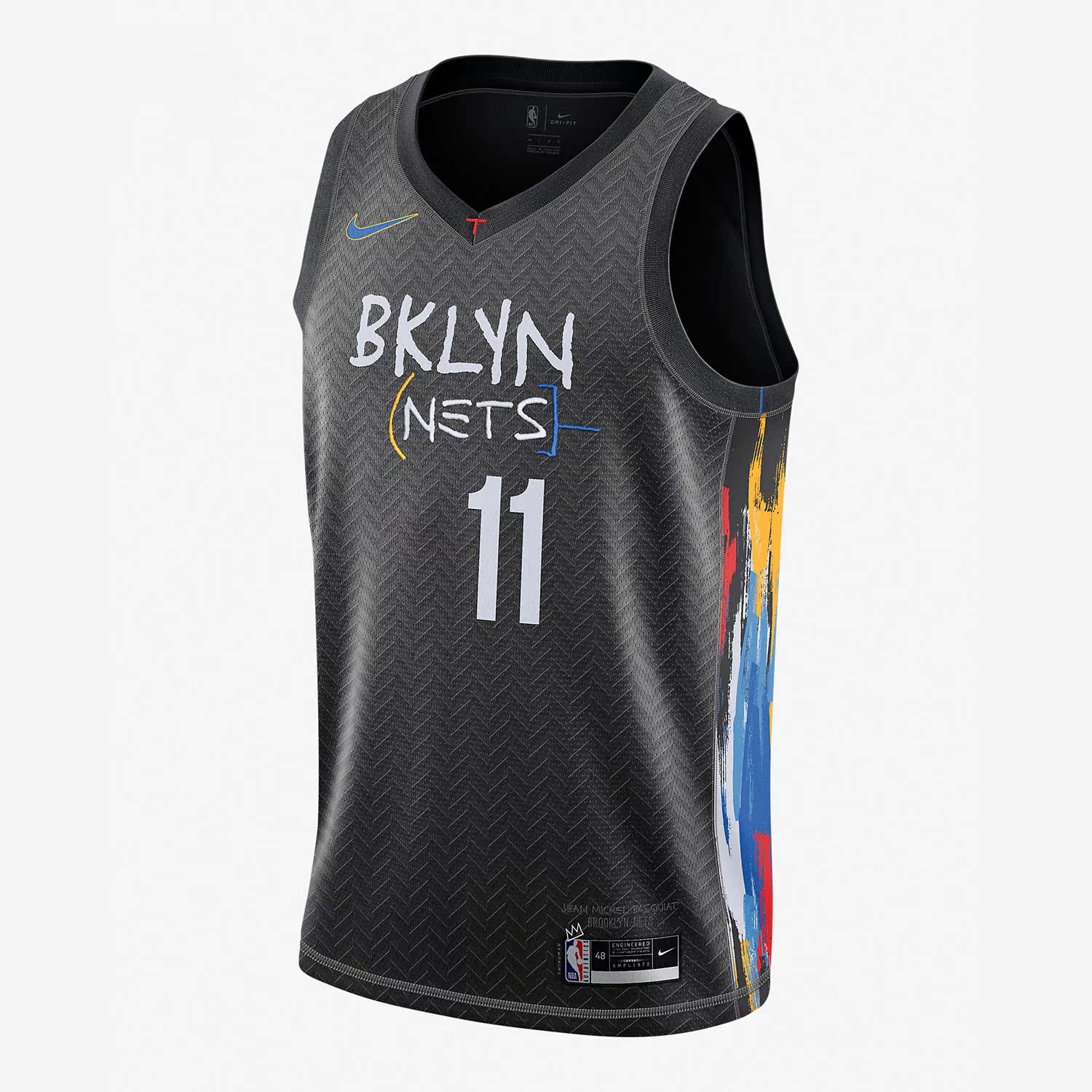 Nike/耐克正品冬季新款透气欧文限定SW球衣篮球短袖T恤 CN1713