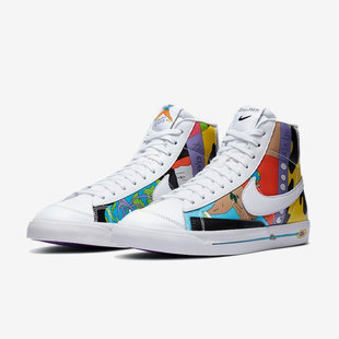 Mid RuohanWang Nike CZ3775 Blazer 男女休闲板鞋 900 耐克正品