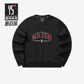 女子时尚 新款 宽松针织圆领套头舒适休闲卫衣 斯凯奇正品 Skechers