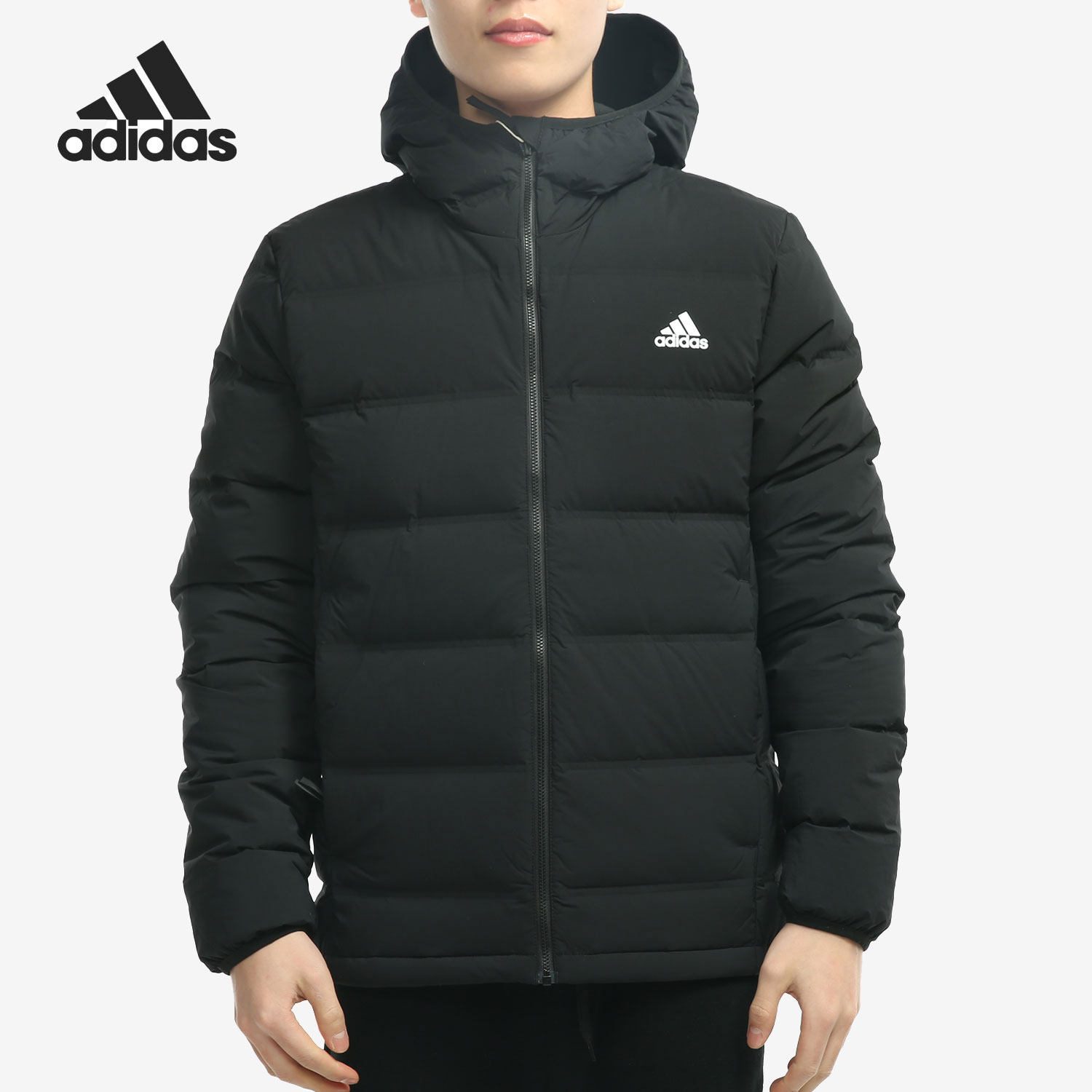 阿迪达斯男子正品运动羽绒服清仓特价FT2521【亚洲码】