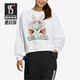 女子加绒运动兔年印花卫衣IB0391 NEO新款 Adidas 阿迪达斯正品