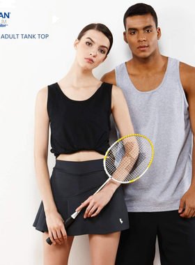 GILDAN76200纯棉男女打底背心宽松型大码无袖t恤青年夏季运动健身