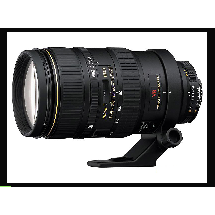 尼康 AF-S 80-400mm f/4.5-5.6G EDVR一代二代长焦单反照相机镜头