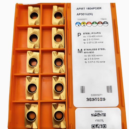 澳克泰数控刀片APMT1605/1135PDER AP301U方阶铣刀片