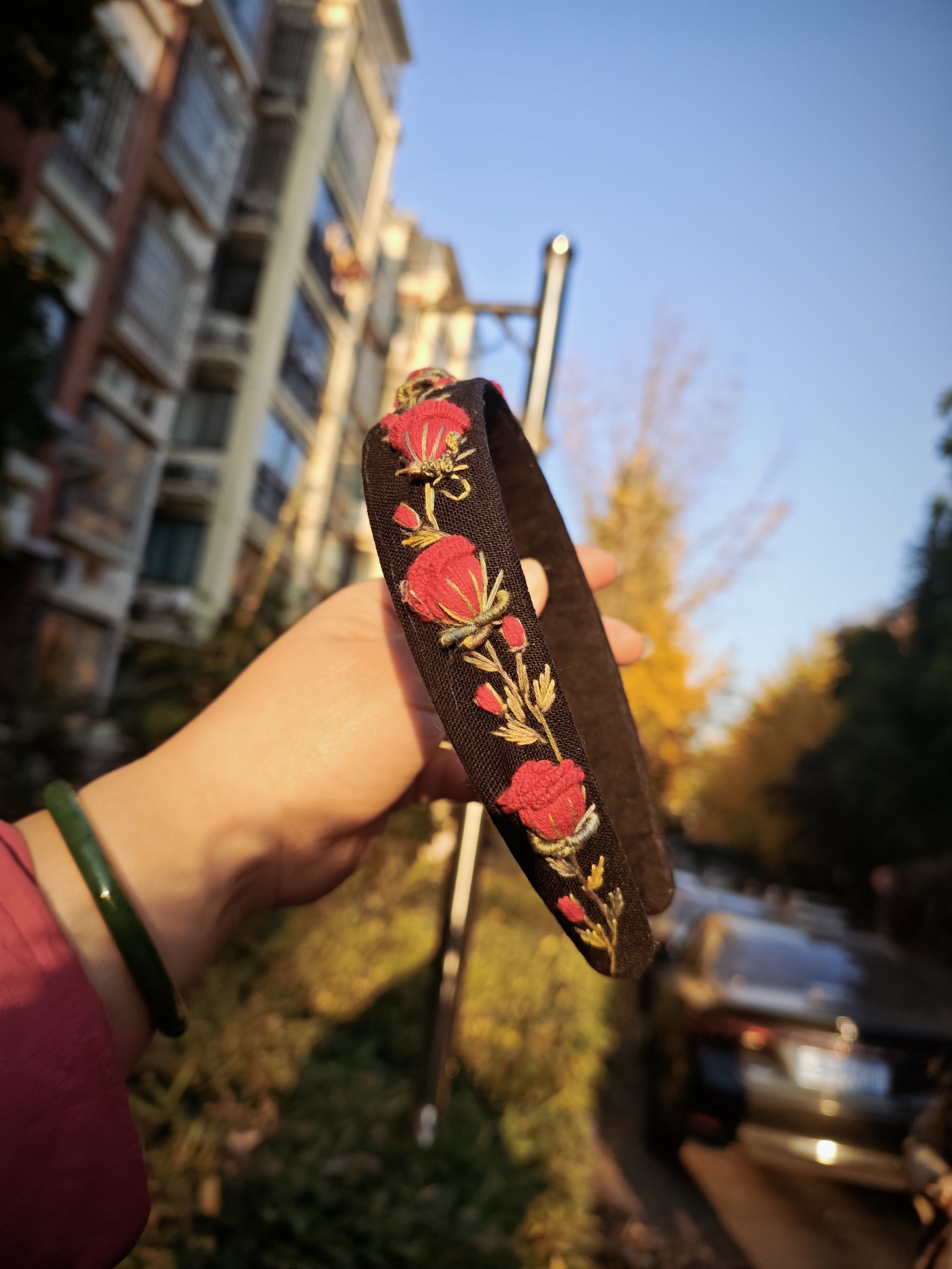 纯手工刺绣复古玫瑰花发箍成品绣花头箍发饰,饰品/流行首饰/时尚饰品新,发饰,淘宝优惠券,粉丝福利购,淘宝优惠卷