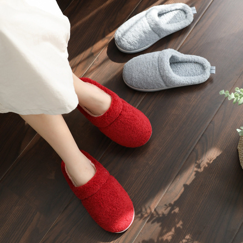 棉拖鞋男新款厚底冬季情侣室内居家用防滑家居保暖托鞋女冬天