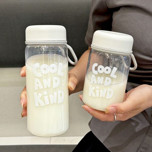 高颜值塑料水杯大容量耐高温