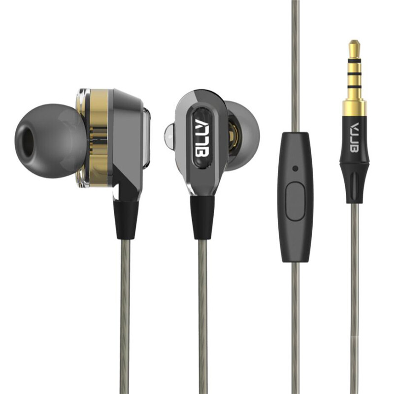 VJJB V1S ¶ú»úÈë¶úʽhifiÖØµÍÒôÅÚËĺËË«¶¯È¦Ä§ÒôÏ߿شøÂóÓÐÏßµçÄÔÊÖ»úͨÓÃÅ®Éú³ª¸èÈ«Ãñk¸èÖ±²¥diyÒôÀÖ¶úÈû