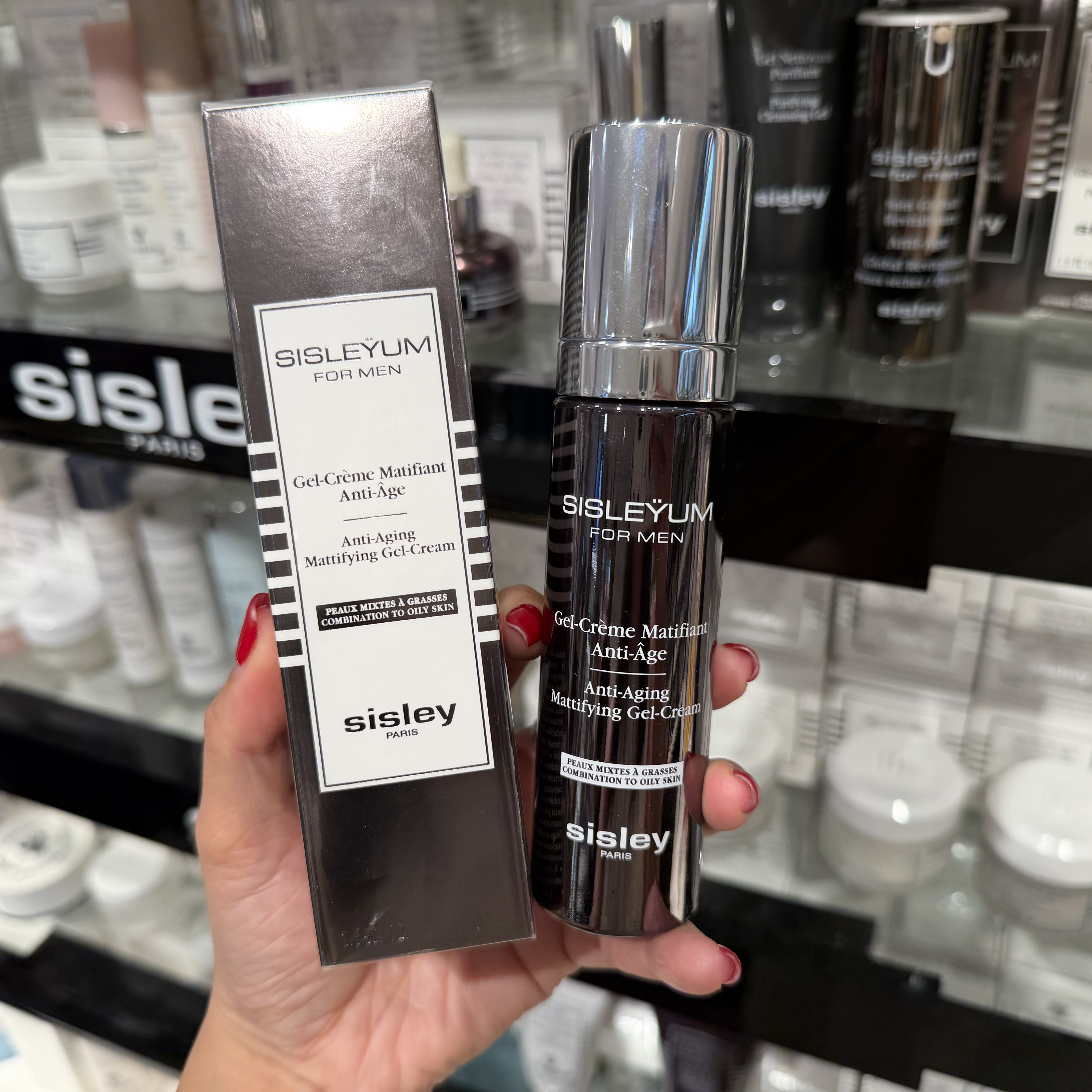 BC法国直邮 Sisley希思黎男士抗皱润肤乳液50ml