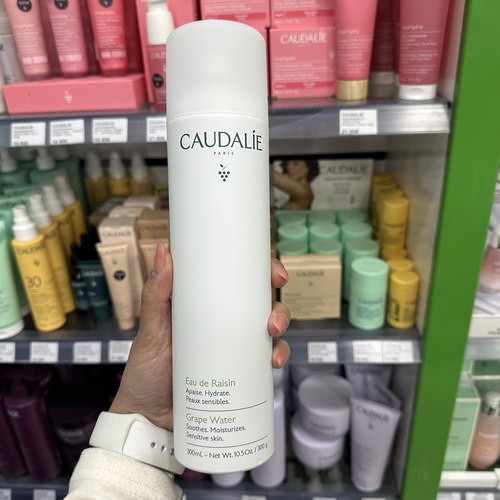 巴黎BC直邮Caudalie欧缇丽葡萄爽肤水喷雾300ML水润肌肤补水 法版