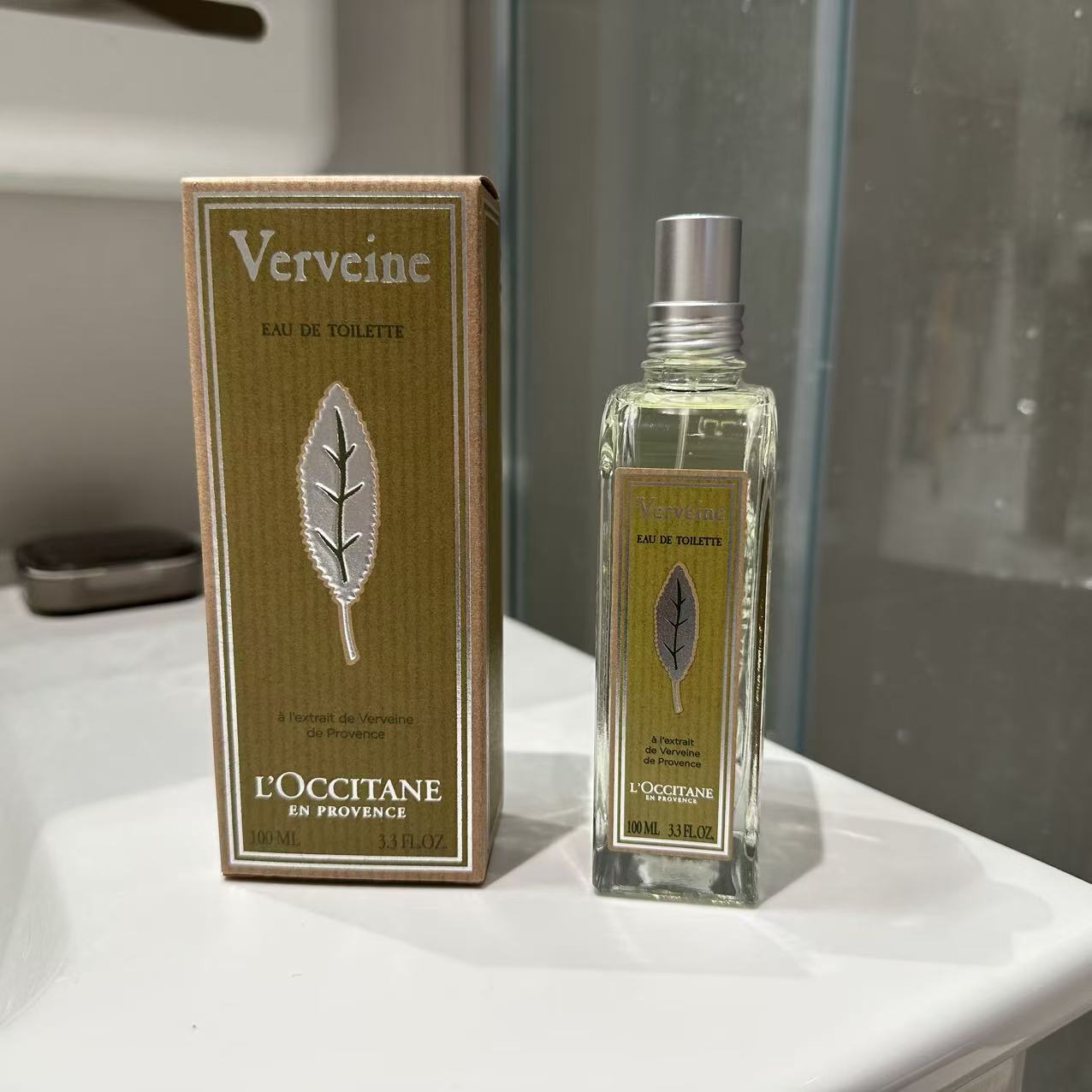 巴黎BC直邮欧舒丹马鞭草清新淡香水EDT100ml淡雅持久日常