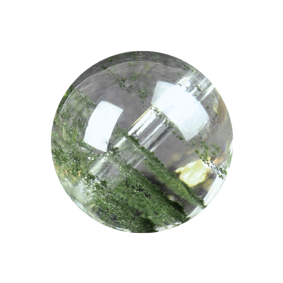 绿幽灵半成品招财水晶手串散珠