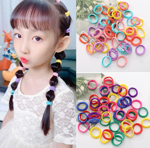 韩版女童花边头绳发圈儿童橡皮筋