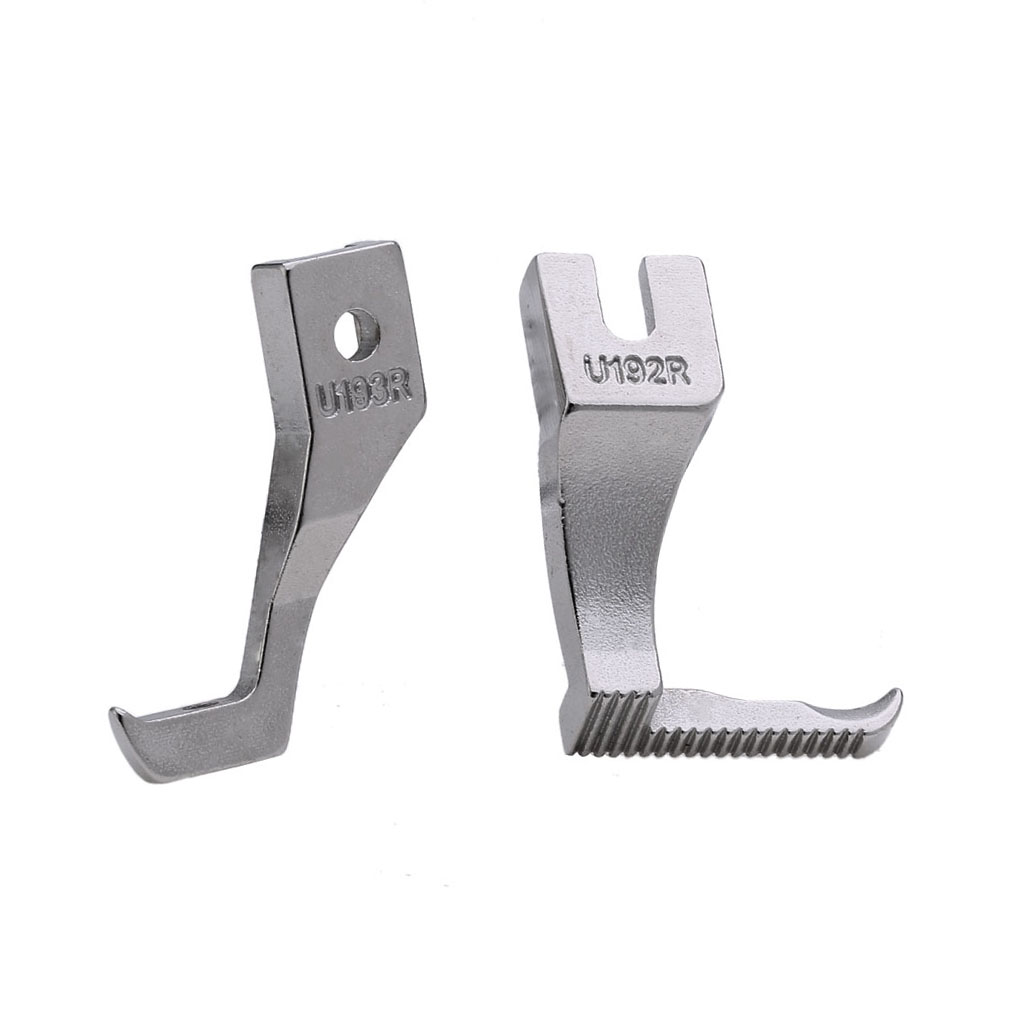 同步车单边上拉链压脚 反单边压脚DY车缝纫机反向压脚U192R U193R