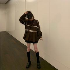 Real price, real shot, layer by layer color contrast ribbon baby skirt