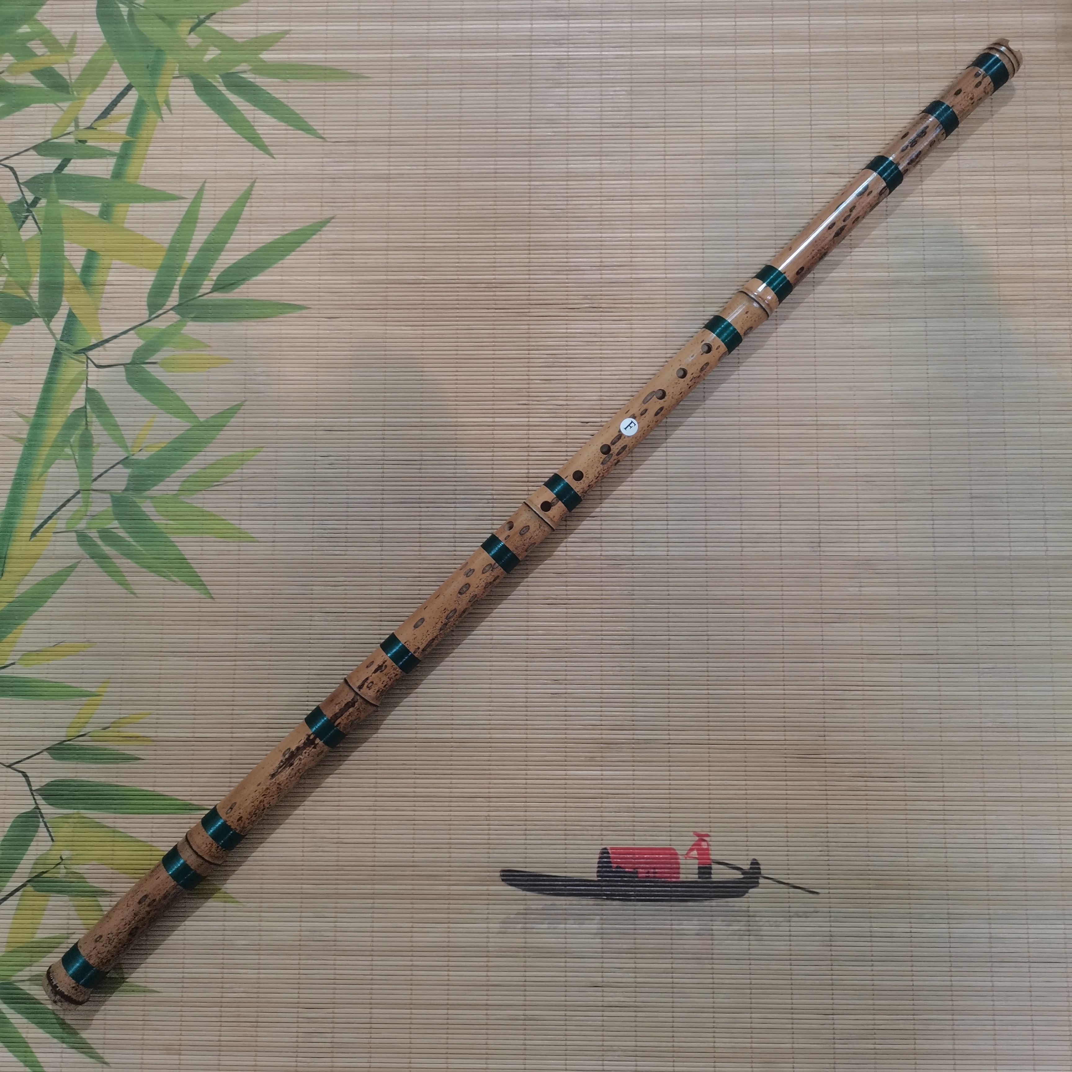 桂竹梅鹿F调正八孔通口箫,专业级手工精制洞箫南箫乐器一物一拍