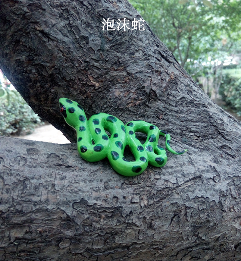 仿真蛇泡沫小蛇仿真动物,多种颜色随机发货
