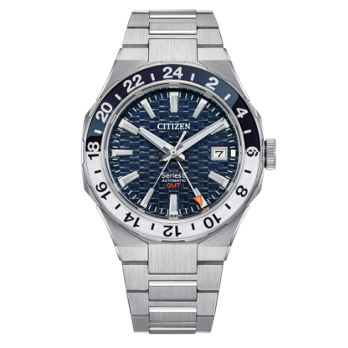 citizen日本西铁城Series 8全自动机械八角表盘男手表NB6034-58L