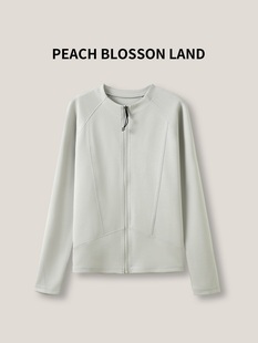 修身 女士休闲运动拉链长袖 显瘦圆领外套SS26037 25H