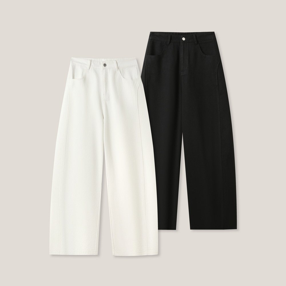 1-17F C 经典休闲解构A字百百棉显瘦阔腿裤GDNZ152,女装/女士精品,休闲裤,淘宝优惠券,粉丝福利购,淘宝优惠卷