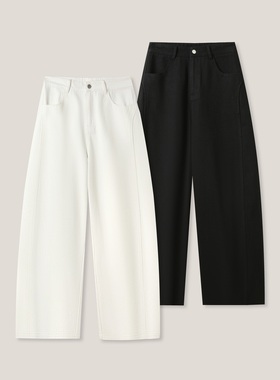 1-27F C 经典休闲解构A字百百棉显瘦阔腿裤GDNZ152