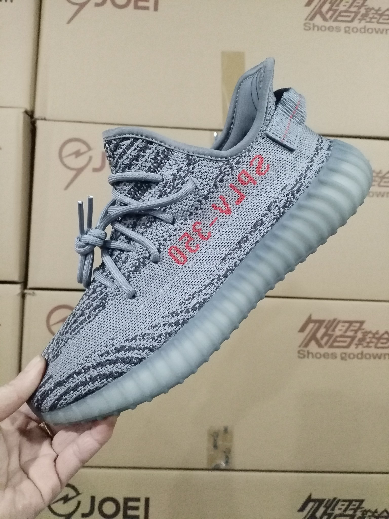 椰子鞋350真爆冰蓝满天星透气时尚休闲鞋