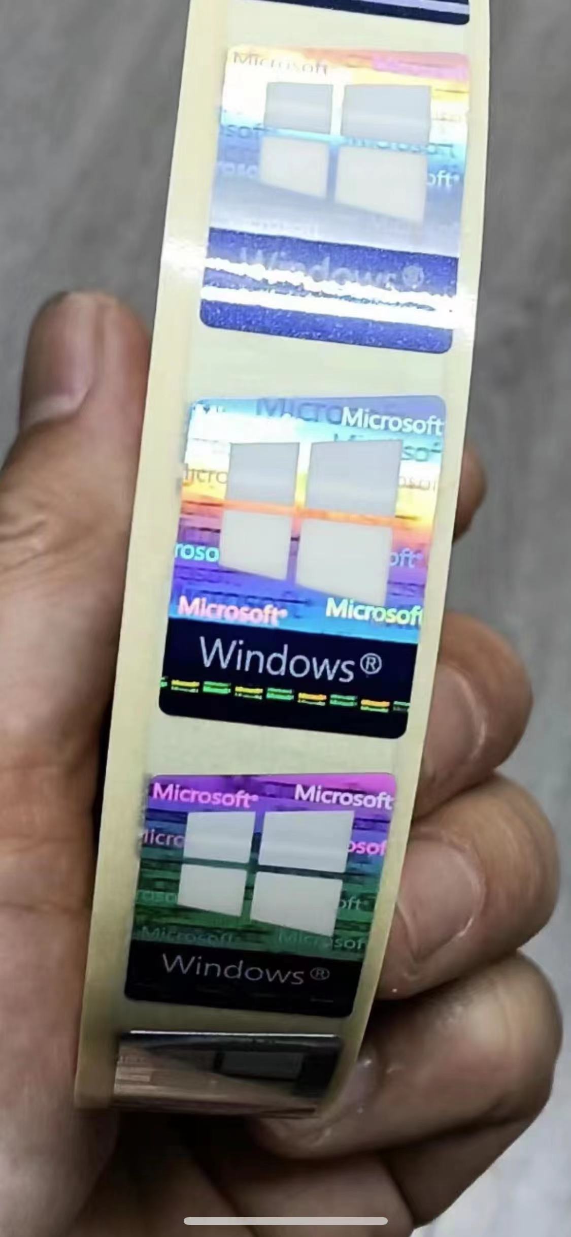 thumbnail for New Original Windows 10 11 Sticker WIN11 Label LOGO Notebook Power Supply K21-10001