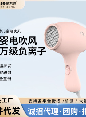 110v台湾220v英规欧莱诗儿童吹风机婴儿迷你低噪音恒温家用宝宝专